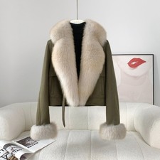  Cappotto 100% vera pelliccia