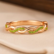 Anello a fascia in oro 14 kt