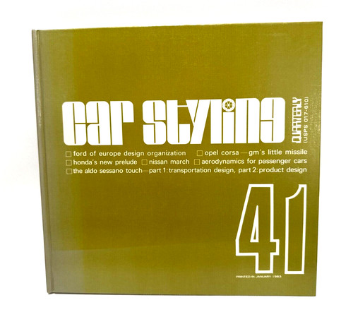 1983 car styling - 1983, quarterly