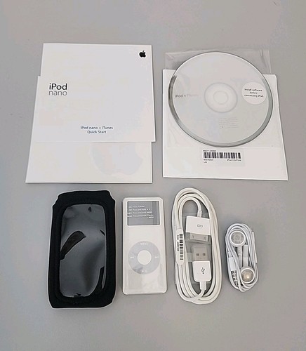 Apple ipod nano 2gb bianco - 2gb,