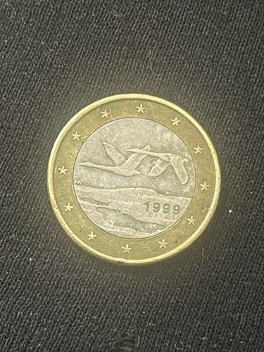 Moneta euro finlandia - moneta, 1
