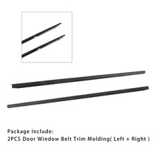 2PCS L&R Side Door Window Belt