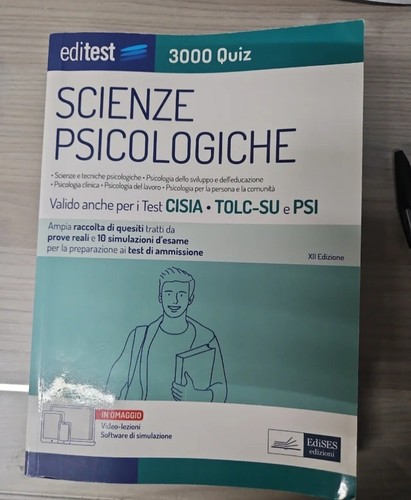 Editest teoria test scienze - teoria, e