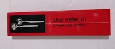 Servizio da insalata VINTAGE salad serving set INOX 