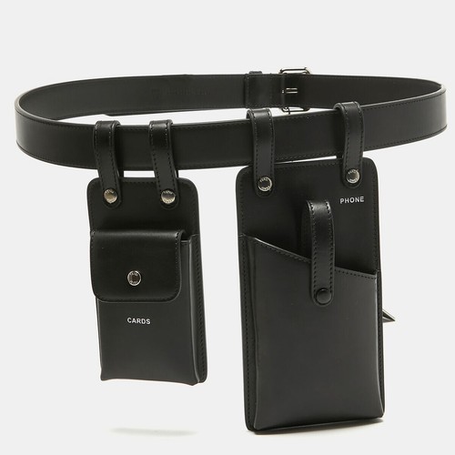 Fendi cintura utilitaria nera - fendi,