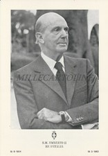 Umberto re d italia - m.,