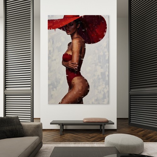 Elegante arte donna - , moda