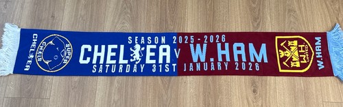 Sciarpa chelsea west ham - v,