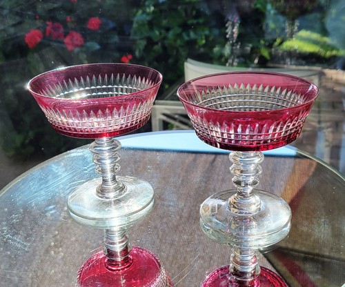 Antico bicchieri sherbet - antico,