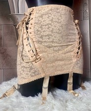 ? CORSETTO VINTAGE TLM GUAINA STECCATO LACCI REGGICALZE MODELLANTE SHAPEWEAR