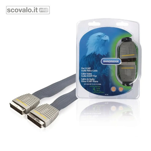 Cavo scart maschio - maschio-maschio, 5m