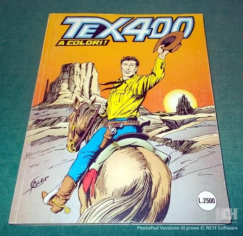 Tex 400 colori - n., edizioni