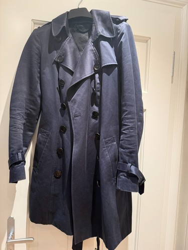 Trench burberry blu scuro - trench,