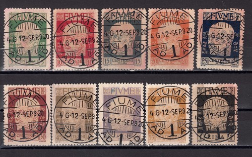 11776 fiume 1920 effigie - 1920,