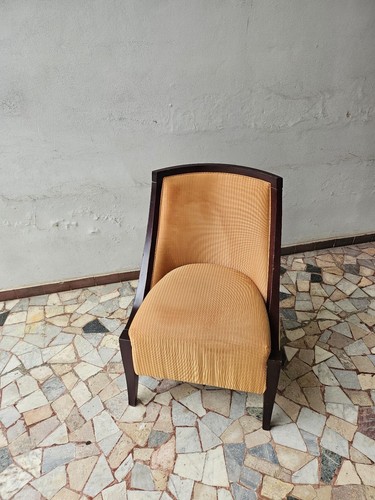 Poltrona imbottita velluto - in,