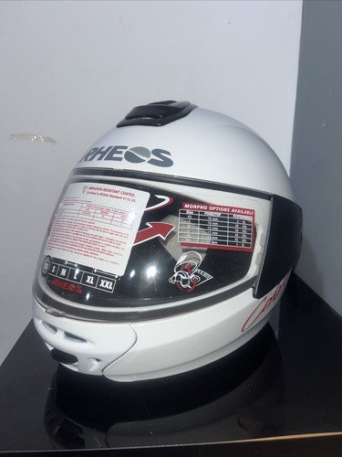 Casco moto integrale vintage