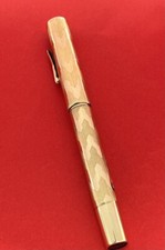 Conklin 1930s Gold-Overlay 130mm fountain pen MINT (read description)