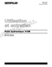 Caterpillar 318B Pelle