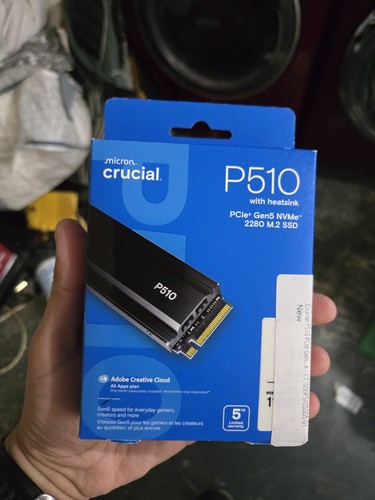 Ssd crucial p510 1tb gen5 - 1tb,