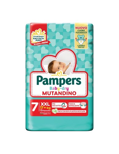 Pampers baby dry mutandino - dry,