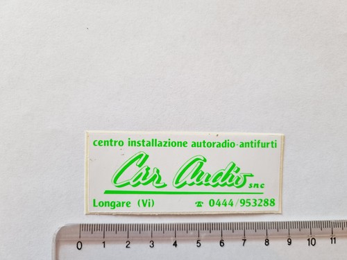 Adesivo car audio longare - adesivo,