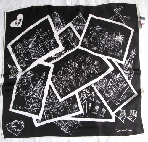 Foulard braccialini soie - foulard,