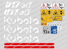 Kubota u17 mini - u17-3, escavatore