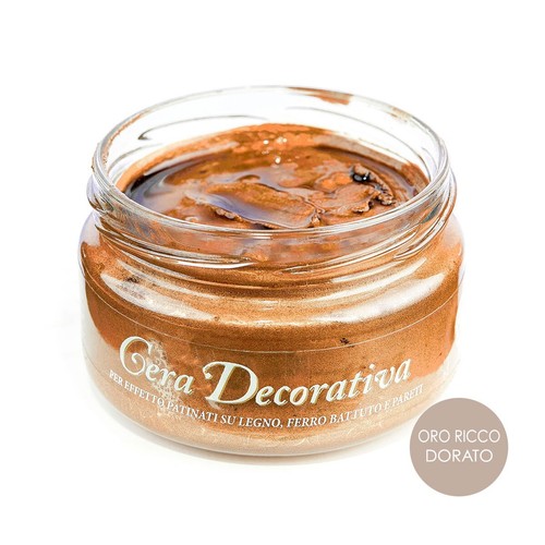 Cera decorativa oro ricco - cera,