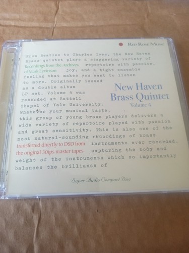 Vol new haven - 4, brass