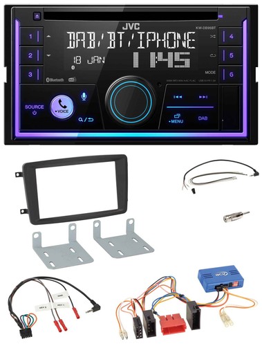 Jvc volante usb 2din - volante, dab