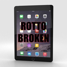 IPAD AIR 2 A1567 64GB WIFI+LTE ROTTO PER RICAMBI SCHERMO TELAIO BATTERIA SCOCCA