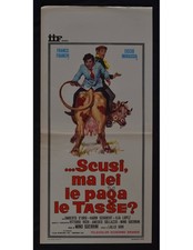 locandina SCUSI MA LEI LE PAGA