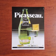1987 Acqua Perrier - Original AD Advertising Pubblicità Vintage