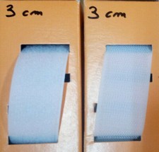 1/3/5/10 metri Strappo da cucire da 3 cm COMPLETO velcro Hook+Loop