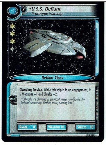Star trek ccg premiere rare - trek,