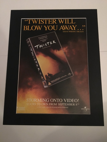 Twister movie mounted - twister, original