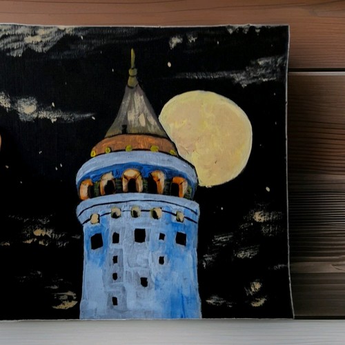 Quadro originale torre - originale, di