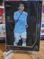 Calos Tevez City Topps Premier League 2026 Black Edge Edition