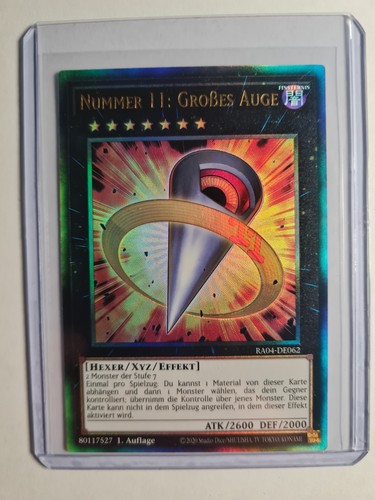 Nummer 11 großes - yu-gi-oh!,