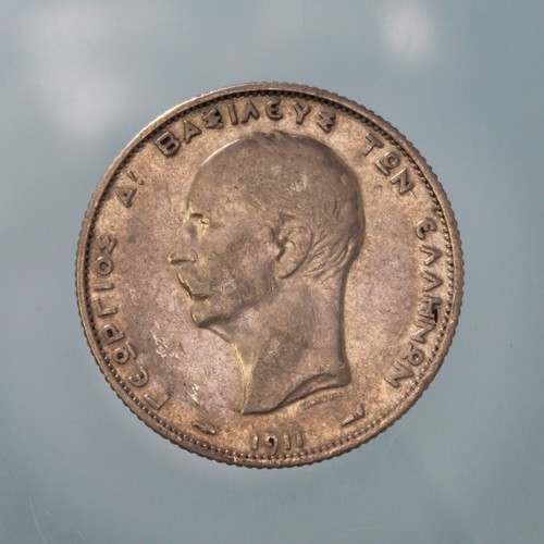 Grecia giorgio dracme 1911 - giorgio, 2
