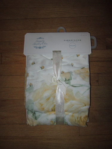 Tovaglia rotonda simply - simply, shabby