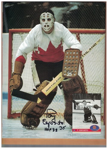 Tony esposito autografo 1992 - tony,