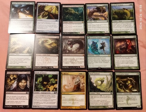 Lotto carte commander wurm - carte,