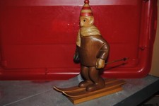 sciatore in legno anni 50 Made