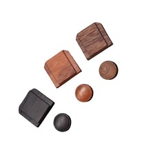 Set pulsante sgancio otturatore in legno + tappo copriscarpe caldo per om5 Olympus ep7