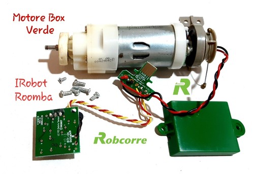 Motore gear box verde - verde, kit
