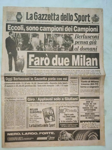 Gazzetta dello sport - 26, maggio