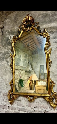 Specchio antico dorato stile - antico,