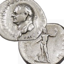 RARA VESPASIANA con testa