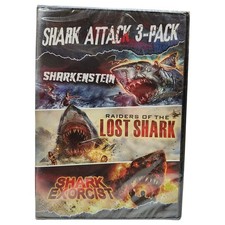Shark Attack 3-Pack DVD (2019)